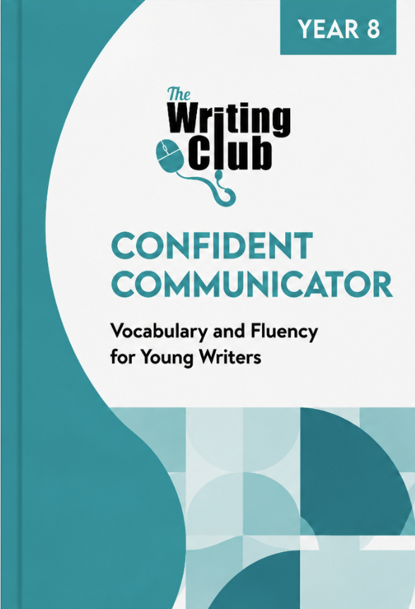 Year 8 Confident Communicator book cover
